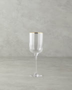 Bridgette Glass 6 pcs Chalice 350 ml Gold (view 2)