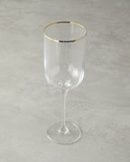 Bridgette Glass 6 pcs Chalice 350 ml Gold (view 3)