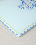 Jolly Sea Glass Cutting Board 25x35 cm Blue - White