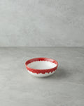 Porcelain Bowl - Navy Blue & Red - Red - 14 cm (view 4)