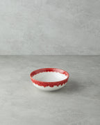 Porcelain Bowl - Navy Blue & Red - Red - 14 cm (view 4)
