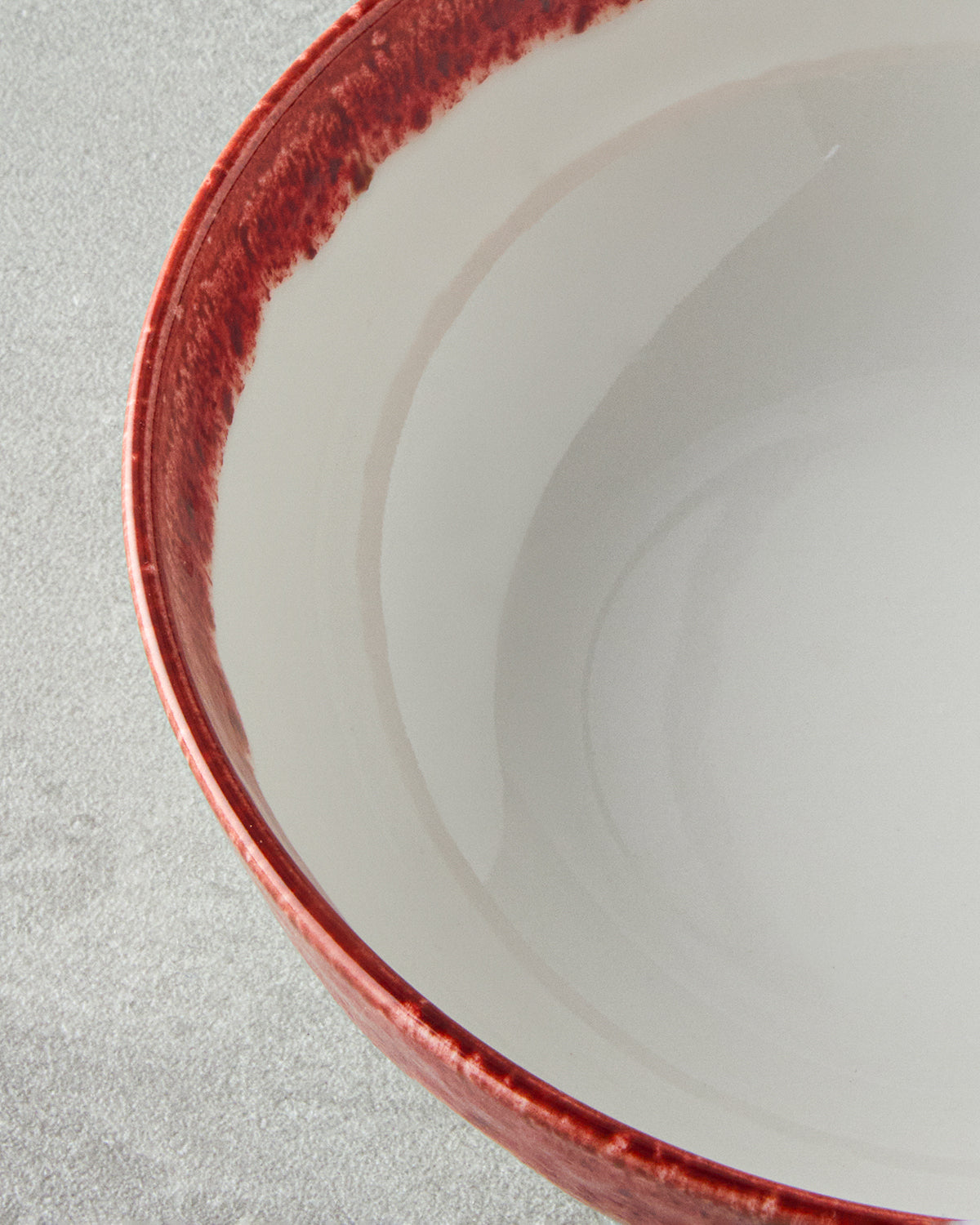 Porcelain Bowl - Navy Blue & Red - Red - 10 cm (view 6)