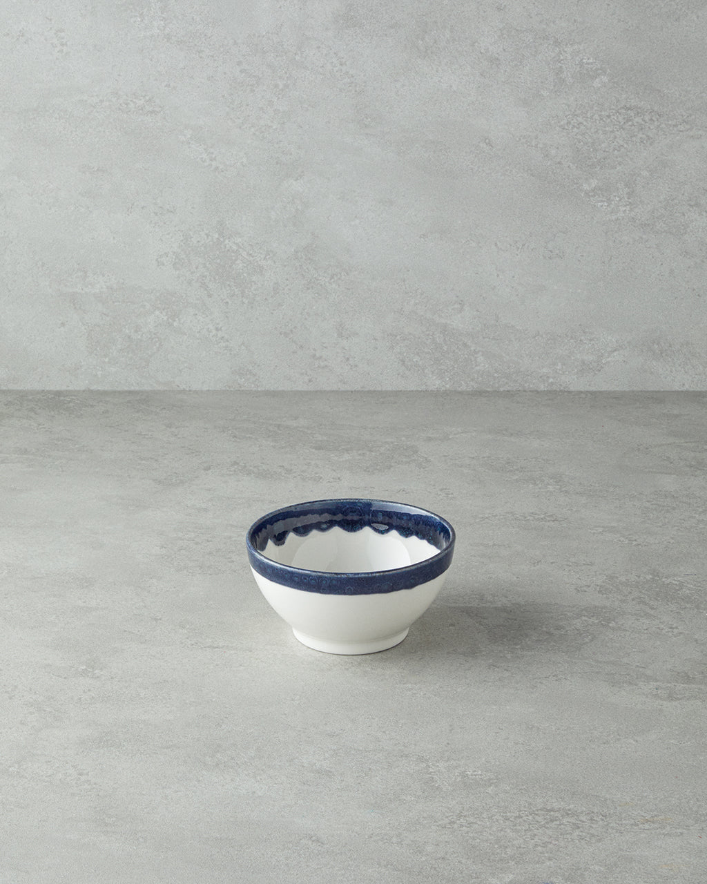 Porcelain Bowl - Navy Blue & Red - Navy Blue - 12 cm (view 7)