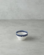 Porcelain Bowl - Navy Blue & Red (view 13)