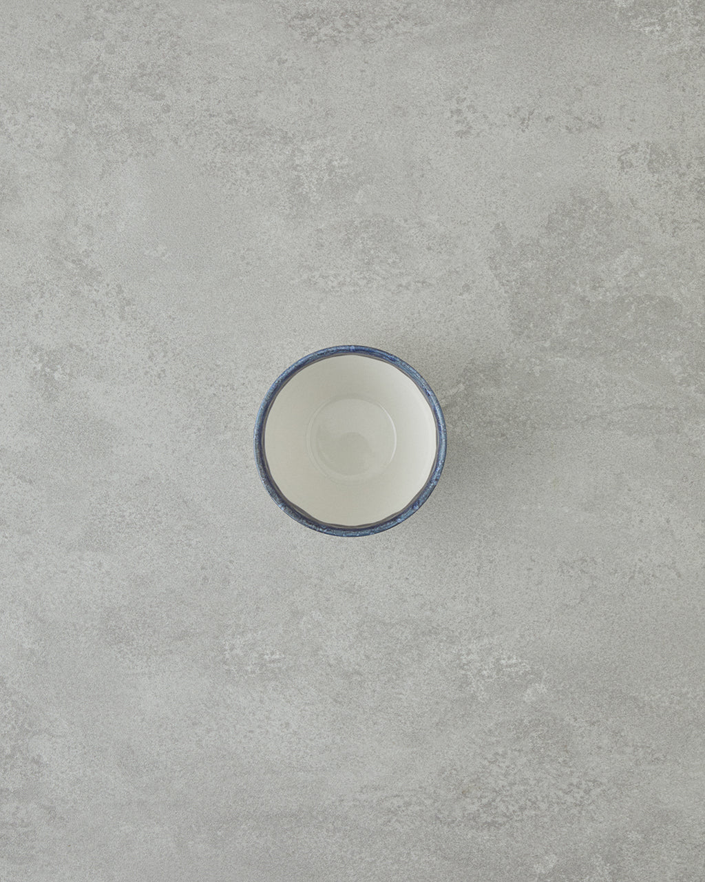Porcelain Bowl - Navy Blue & Red (view 14)