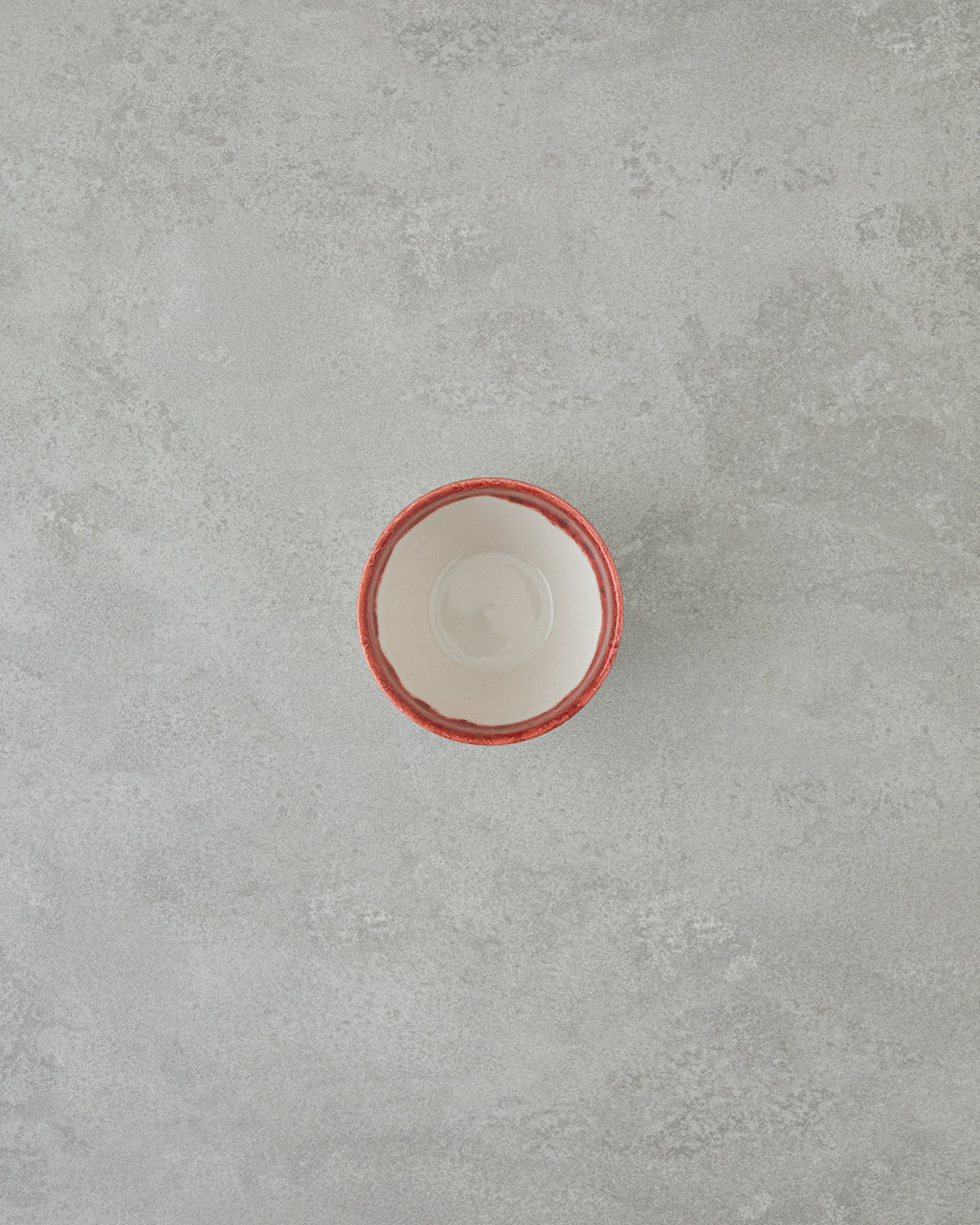 Porcelain Bowl - Navy Blue & Red (view 17)
