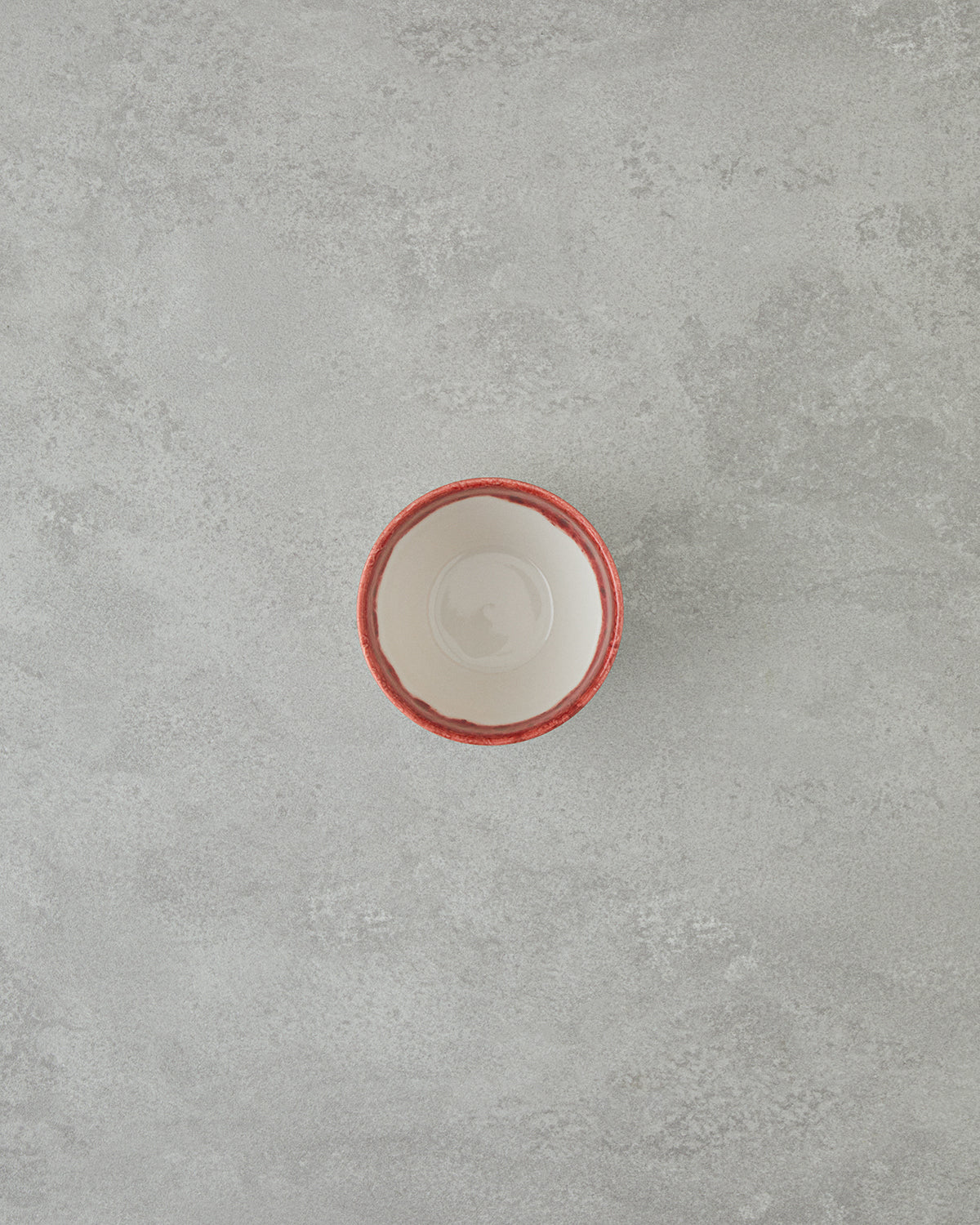 Porcelain Bowl - Navy Blue & Red (view 17)