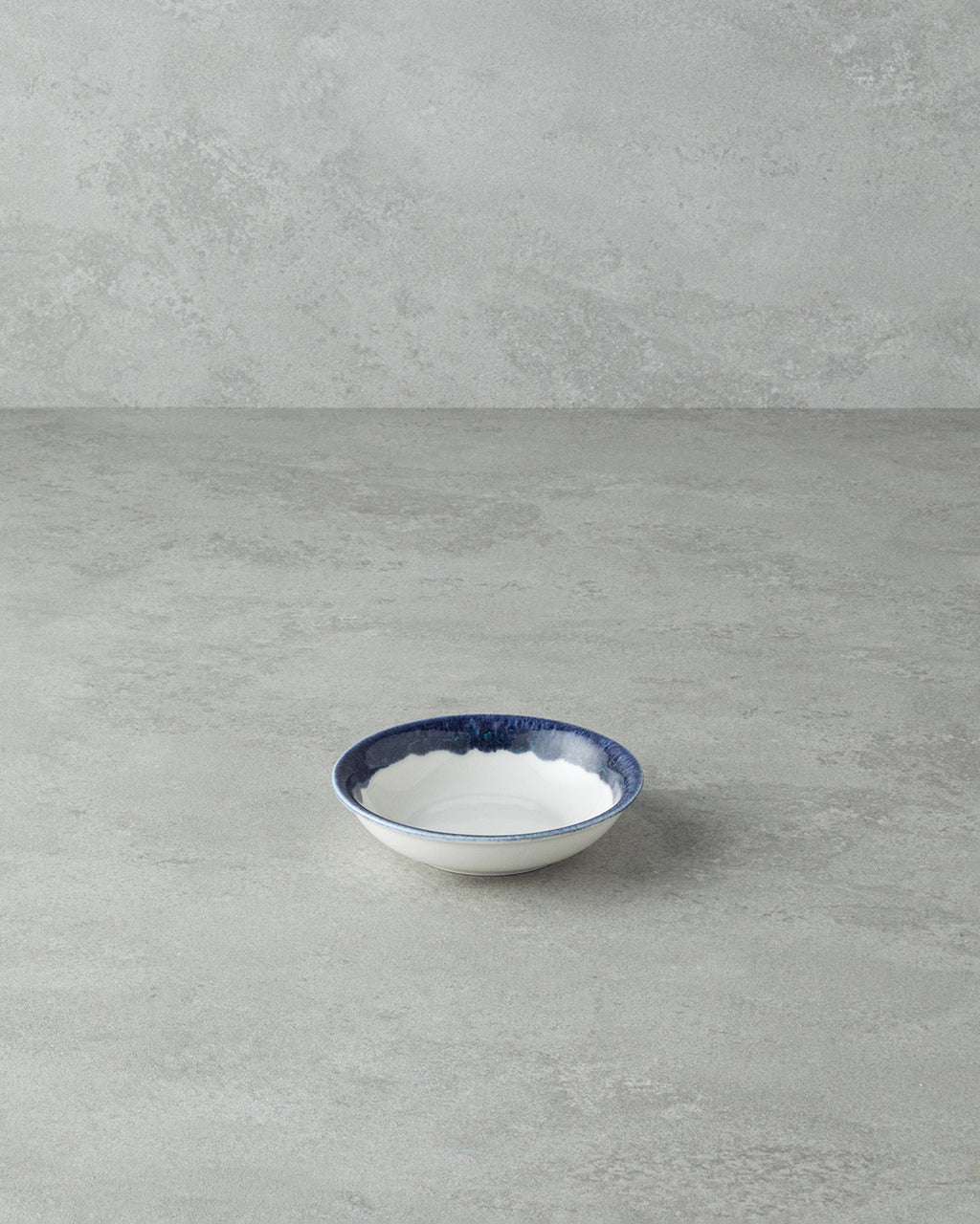 Porcelain Bowl - Navy Blue & Red (view 19)