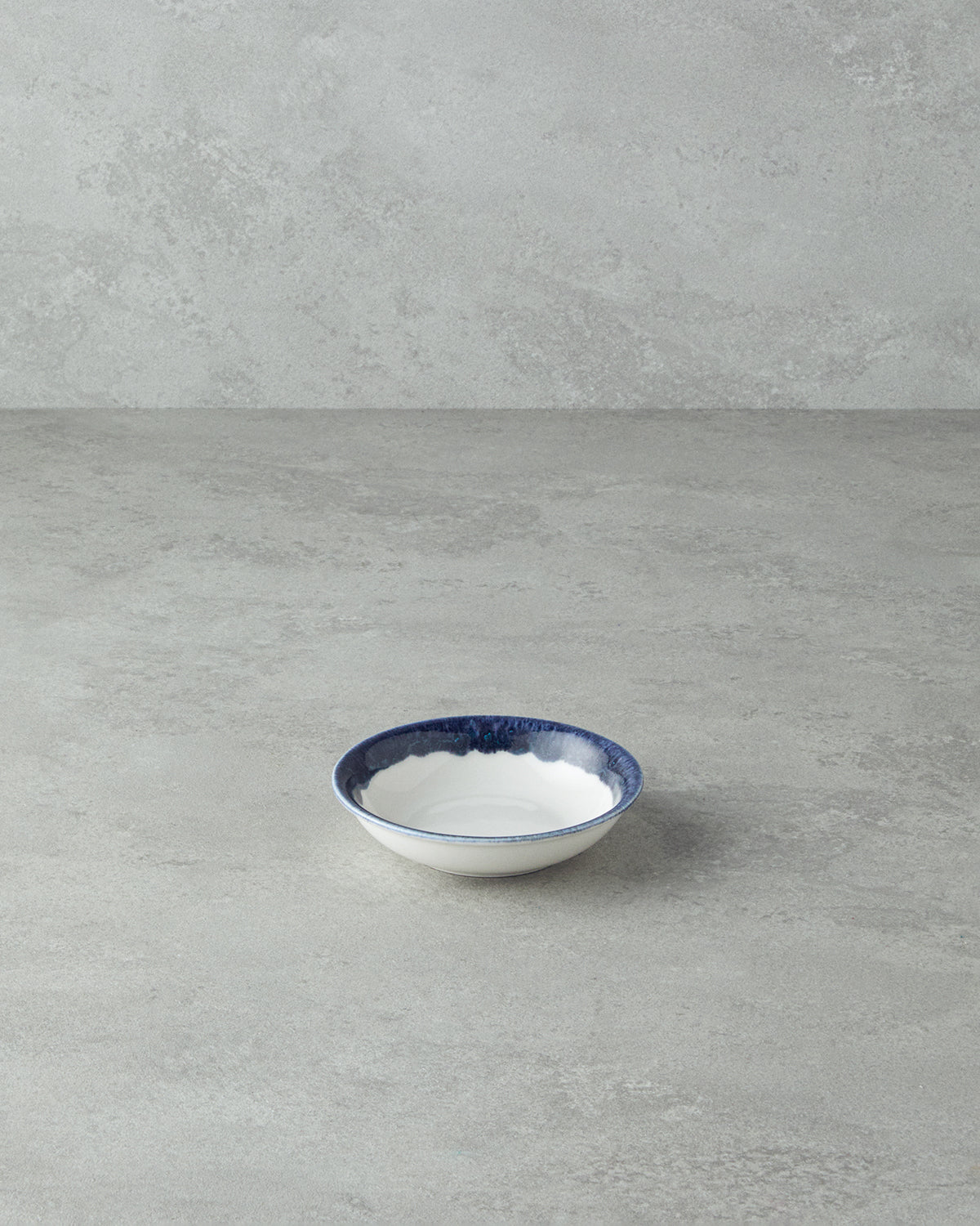 Porcelain Bowl - Navy Blue & Red (view 19)