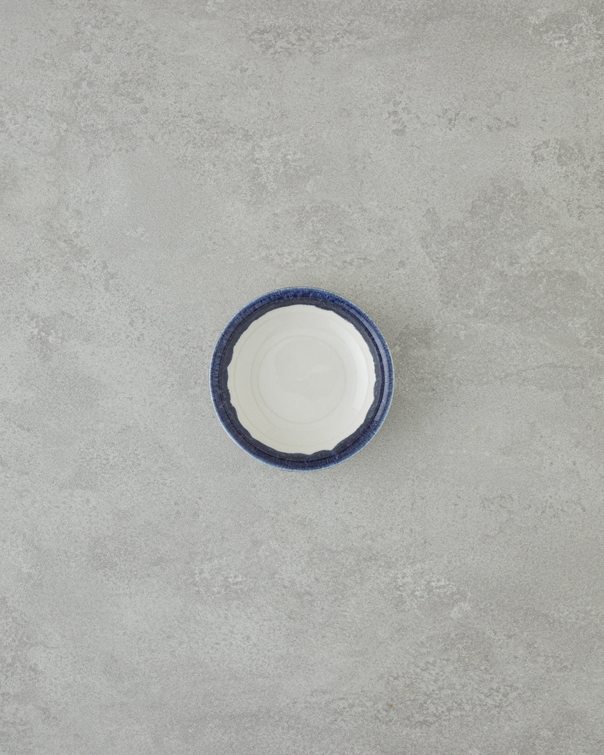 Porcelain Bowl - Navy Blue & Red (view 20)