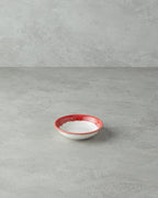 Porcelain Bowl - Navy Blue & Red (view 22)
