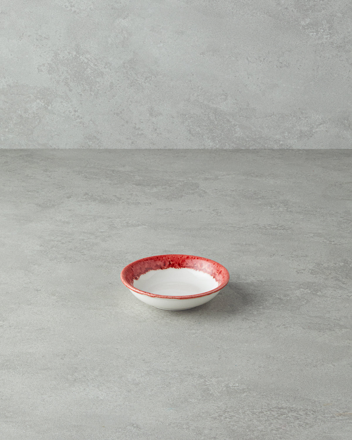 Porcelain Bowl - Navy Blue & Red (view 22)