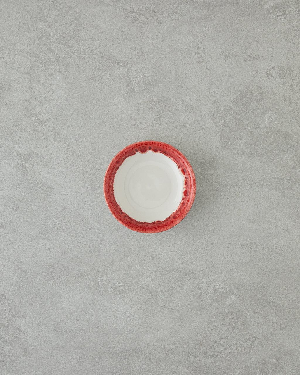 Porcelain Bowl - Navy Blue & Red (view 23)