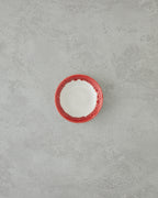 Porcelain Bowl - Navy Blue & Red (view 23)