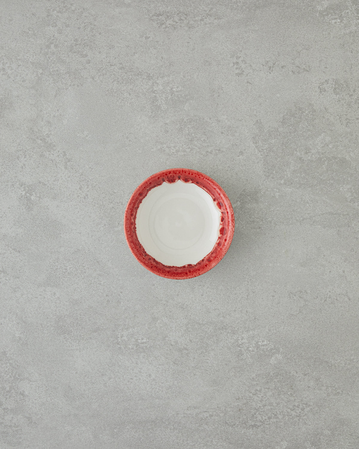 Porcelain Bowl - Navy Blue & Red (view 23)