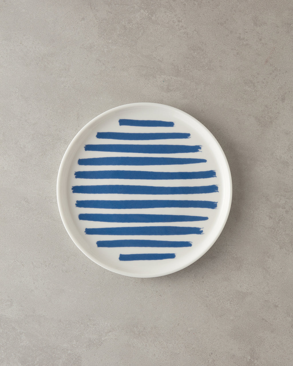 Jolly Lines Bone Porcelain Serving Plate 27 cm Blue (view 2)