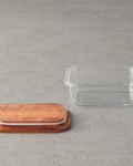 Mile Borosilicate Storage Container Transparent - 370 ml