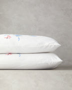 Cotton 2 pcs Pillow Case 50x70 cm Blue (view 2)