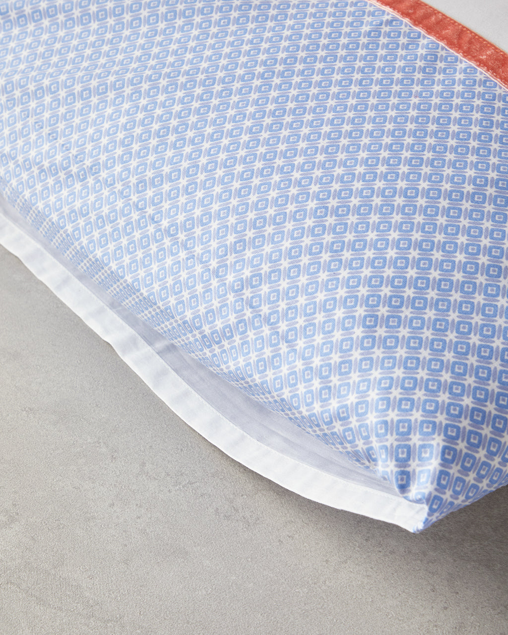 Cotton 2 pcs Pillow Case 50x70 cm Blue (view 3)