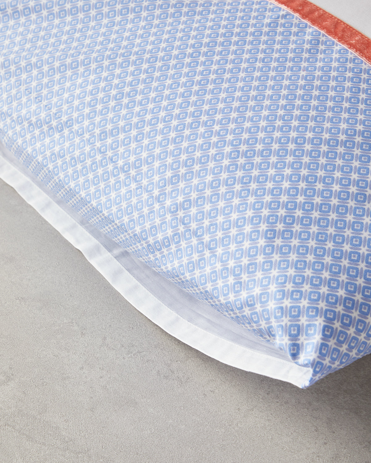 Cotton 2 pcs Pillow Case 50x70 cm Blue (view 3)