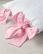 Cotton with Lace 2 pcs Pillow Case 50x70 cm Blue (view 3)