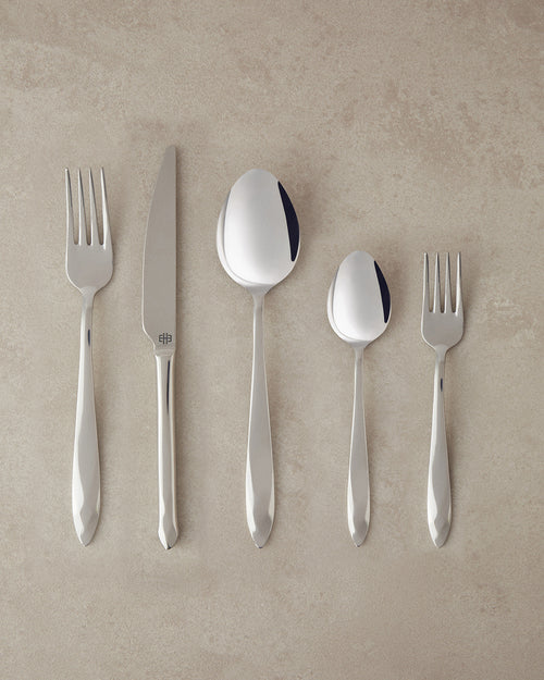 18/10 Stainless Steel Cutlery Set 30 Pieces, 6 Servings Silver