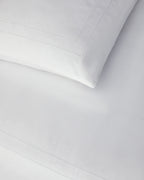 Ajouré Percale Double Size Duvet Cover Set 200x220 cm White (view 2)