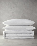 Ajouré Percale Double Size Duvet Cover Set 200x220 cm White (view 6)