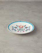 Carnival Tulip Bone Porcelain Cake Plate 20 cm Colored