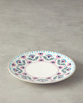 Carnival Time Bone Porcelain Cake Plate 20 cm Colored