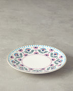 Carnival Time Bone Porcelain Cake Plate 20 cm Colored