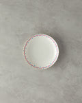 Bone Porcelain Deep Plate 20 cm Fuchsia - Blue