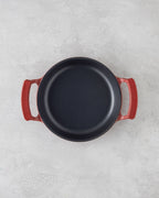 Prime Red Love Cast Aluminum Omelet Pan 20 cm Red (view 2)