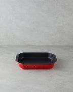 Prime Red Love Cast Aluminum Oven Dish 30 cm Red
