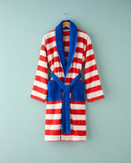Funny Lines Cotton with Dyed Thread Bathrobe (view 7)