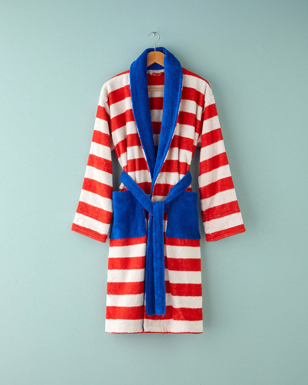 Funny Lines Cotton with Dyed Thread Bathrobe (view 10)