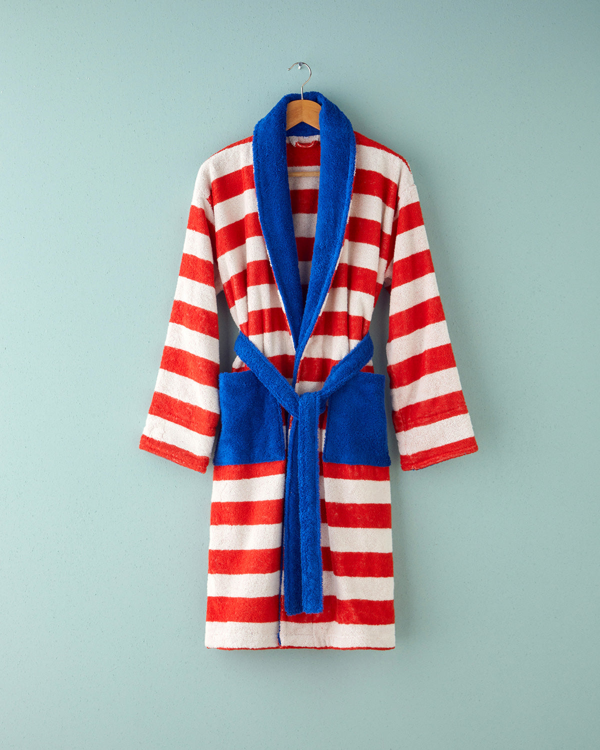 Funny Lines Cotton with Dyed Thread Bathrobe (view 10)