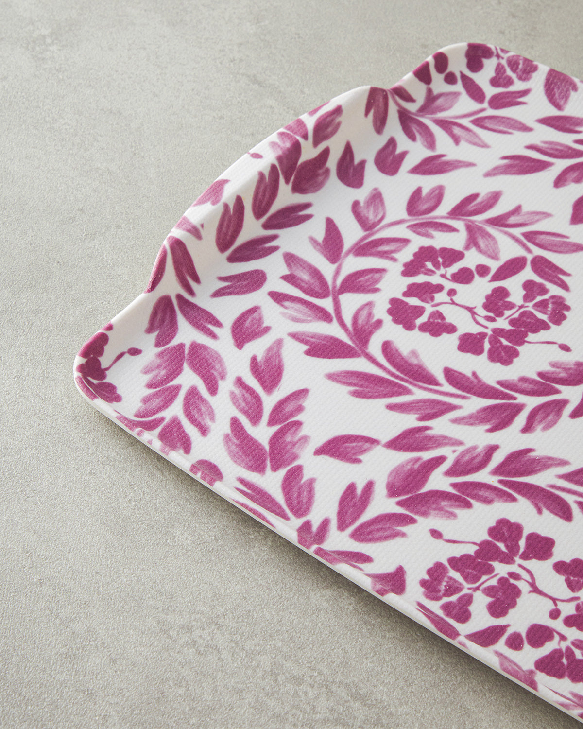 Melamine Anti-slip Tray 27x36 cm - Navy Blue (view 2)