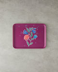 Melamine Anti-slip Tray 27x36 cm Fuchsia