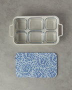Nikole Melamine with Glass Cover (6-piece) Breakfast Container 39x21 cm Colored (view 4)