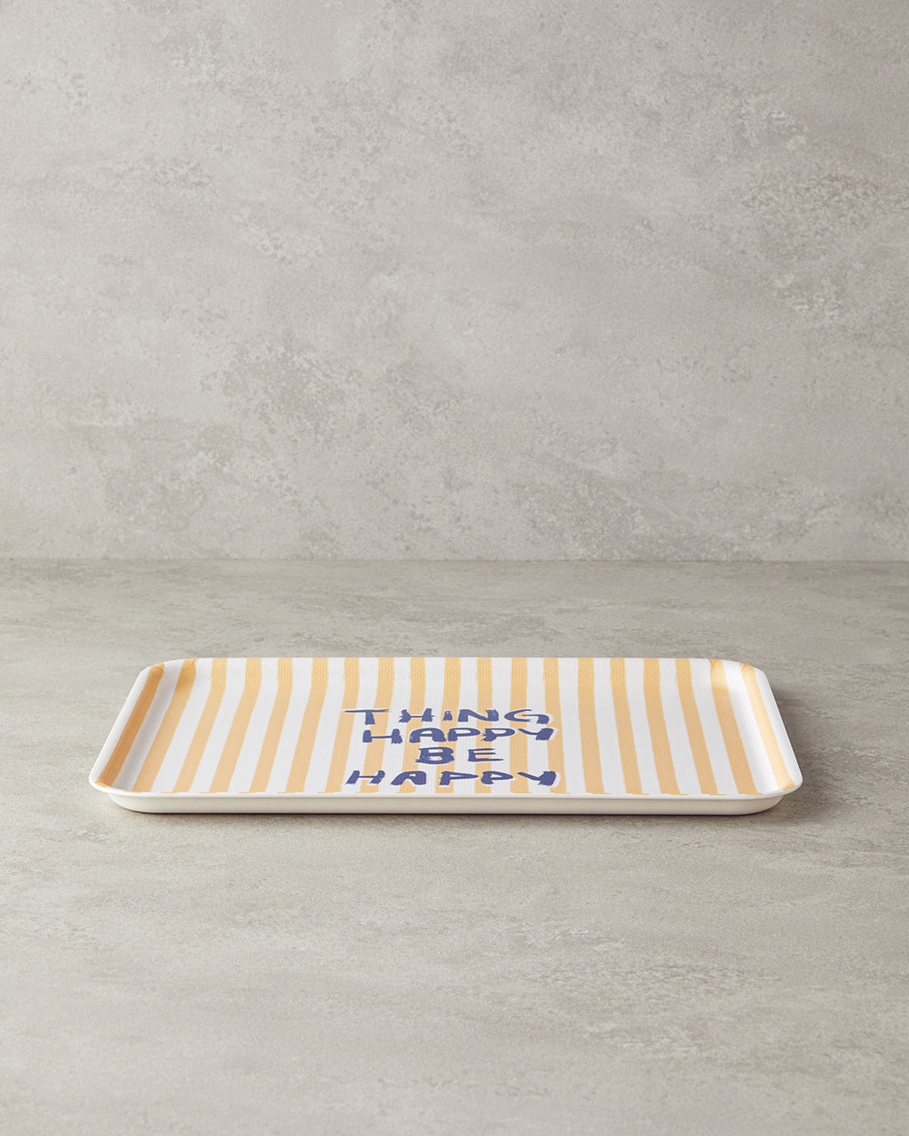 Melamine Anti-slip Tray 27x36 cm Yellow (view 2)