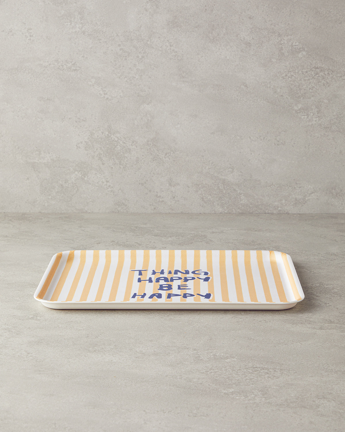 Melamine Anti-slip Tray 27x36 cm Yellow (view 2)