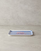 Melamine Anti-slip Tray 20x28.5 cm Navy Blue (view 2)