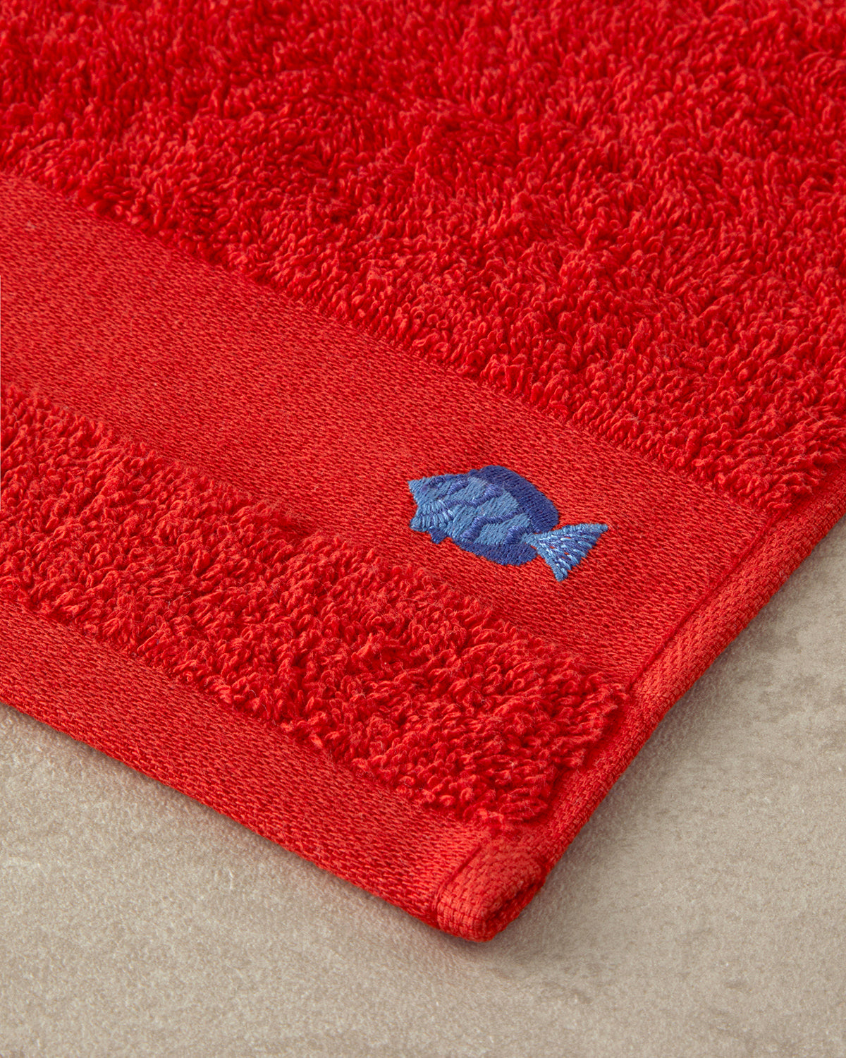 Nemo Cotton Embroidered Hand Towel 30x45 cm - Blue (view 2)