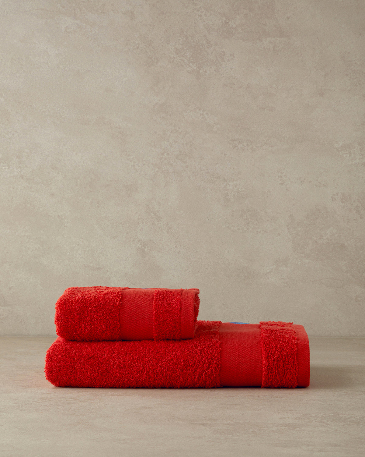 Nemo Cotton Embroidered Face Towel 50x80 cm - Orange (view 3)