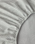 Spring Leaves Crêpe Duvet Cover Set Green (view 6)