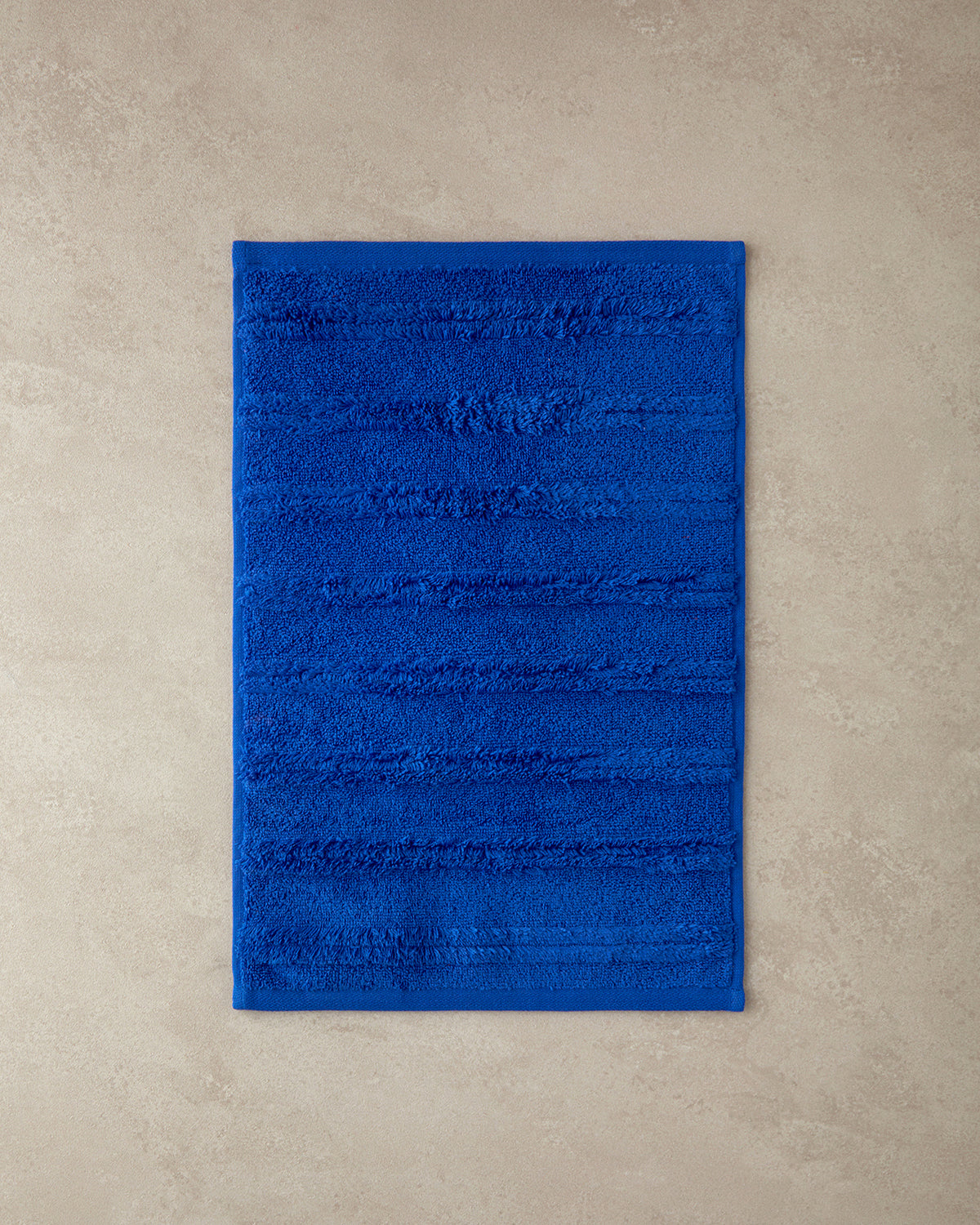 Plume Way Cotton Hand Towel 30x45 cm - Navy Blue