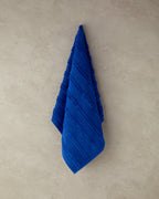 Plume Way Cotton Face Towel 50x80 cm - Navy Blue