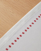 Fishes Cotton Runner 40x140 cm White (view 2)
