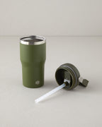 Good Mood Fiera Stainless Steel Flask - Green - 900 ml (view 4)
